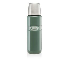 Thermos Stainless Steel King Flask - Green (470ml)