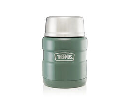 Thermos Stainless Steel 470ml King Food Flask - Forest Green