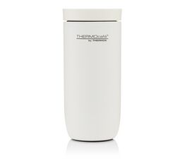 Thermos ThermoCafé Push Button Travel Tumbler - Chalk White (220ml)