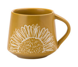 David Mason Artisan Flower Mug Yellow