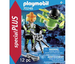 Playmobil - Agent with Drone - 70248