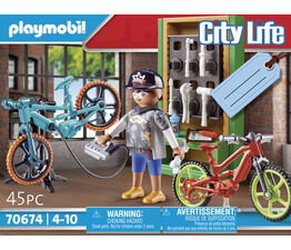 Playmobil - Bike Workshop Gift Set - 70674