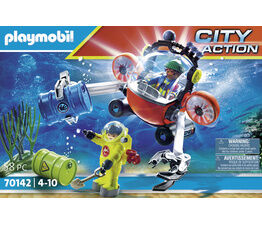 Playmobil - City Action - Environmental Expedition & Dive Boat - 70142