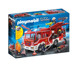 Playmobil Fire Engine with Working Water Cannon - 9464
