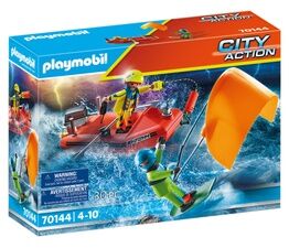 Playmobil - City Action - Kitesurfer Rescue & Speedboat - 70144