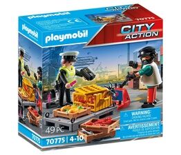 Playmobil - City Action Cargo - Customs Check - 70775