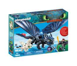 Playmobil DreamWorks Dragons Hiccup & Toothless Playset - 70037