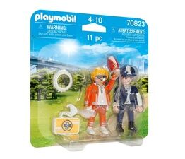 Playmobil - DuoPack - Doctor & Police Officer - 70823