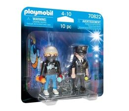 Playmobil - DuoPack - Policeman & Street Artist - 70822