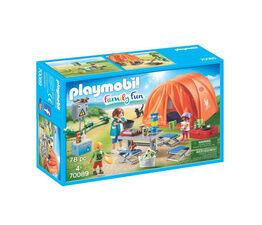 Playmobil - Family Fun - Camping Trip with Large Tent - 70089