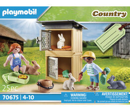 Playmobil Rabbit Pen Gift Set - 70675