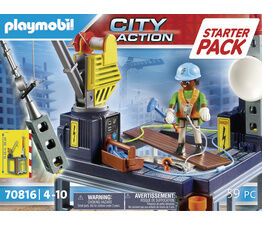 Playmobil - Starter Pack - Construction Site - 70816