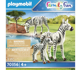 Playmobil - Zebras with Foal - 70356