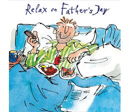 Father's Day Card - Breakfast In Bed