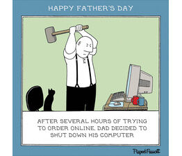 Father's Day Card - Computer Error