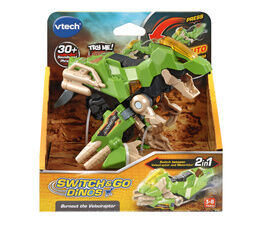 VTech - Switch & Go Dinos - Burnout the Velociraptor - 531503