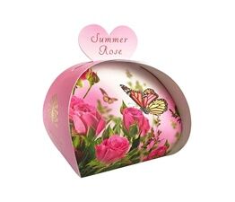 English Soap Company - Luxury Guest Soap - Summer Rose 60g