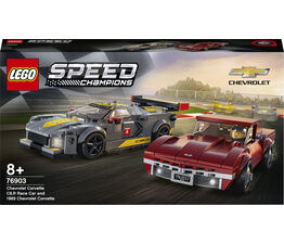LEGO Speed Champions - Chevrolet Corvette C8.R & 1968 Chevrolet Corvette - 76903