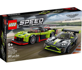 LEGO Aston Martin Valkyrie AMR Pro & Aston Martin Vantage GT3 - 76910