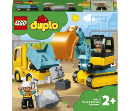 LEGO® DUPLO® - Truck & Tracked Excavator - 10931