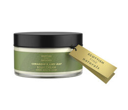The Scottish Fine Soaps Company - Scottish Fine Naturals Coriander & Lime Leaf - Body Cream 200ml