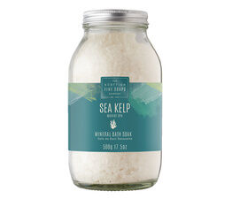The Scottish Fine Soaps Company - Sea Kelp - Mineral Bath Soak 500g Glass Jar