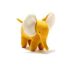 Baby Ellis Elephant - Mustard