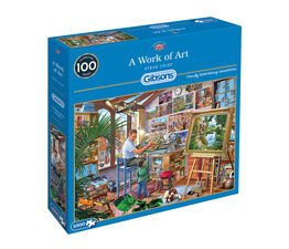 Gibsons - A Work of Art - 1000 Piece Puzzle - G6266