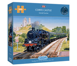 Gibsons - Corfe Castle Crossing - 500 Piece Puzzle - G3115