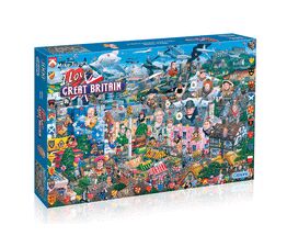 Gibsons - I Love Great Britain - 1000pc - G469
