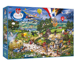 Gibsons I Love the Country 1000 Piece Jigsaw