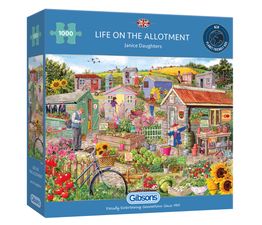 Gibsons - Life on the Allotment 1000 Piece Jigsaw Puzzle