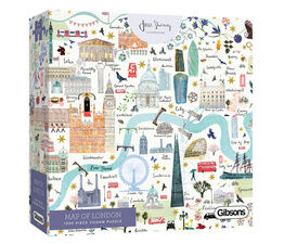 Gibsons - Map of London - 1000Piece - G6606