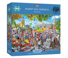 Gibsons - Market Day, Norwich - 1000Piece - G6297