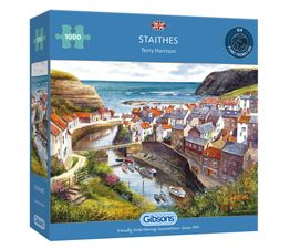 Gibsons - Staithes 1000 Piece Jigsaw Puzzle