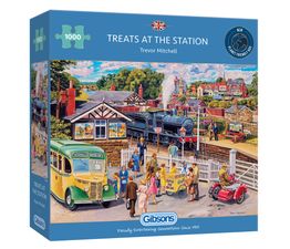 Gibsons - Treats at the Station 1000 Piece Jigsaw Puzzle