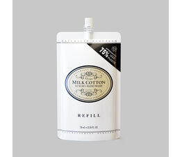 The Somerset Toiletry Co. Naturally European Milk Cotton Hand Wash Pouch Refill 750ml