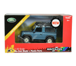 1:32 Britains Farm Heritage - Land Rover Defender with Roof Rack & Winch - 43217