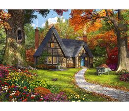 Jumbo - A Woodland Cottage - 2 x 1000Piece - 11294