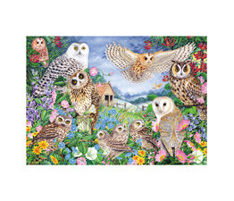 Jumbo - Falcon de Luxe - 1000 Piece - Owls in the Wood - 11286