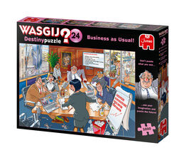 Jumbo - Wasgij - 1000Piece - Destiny 24: Business As Usual! - 25013