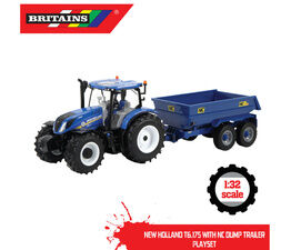 New Holland T6 Tractor & Trailer - 43268