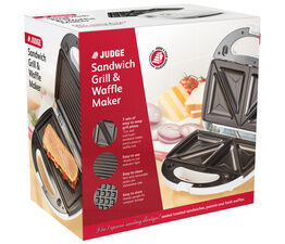 Judge - Electricals - Sandwich - Grill & Waffle Maker