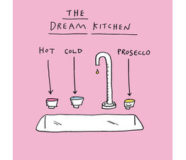 Dream Kitchen With Prosecco Tap