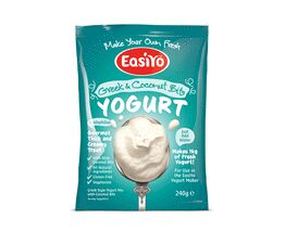 EasiYo - Premium Yogurt Mix - Greek & Coconut