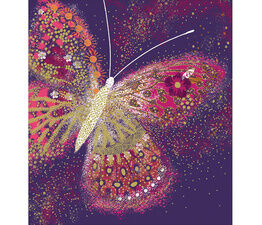 Blank Note Card Butterfly