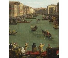 Canaletto Regatta On the Grand Canal