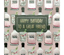 Happy Birthday Great Friend Gin
