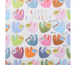 Happy Birthday Sloths