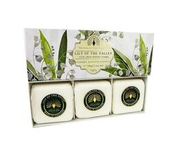 English Soap Company Lily Of The Valley Triple Soap Gift Box